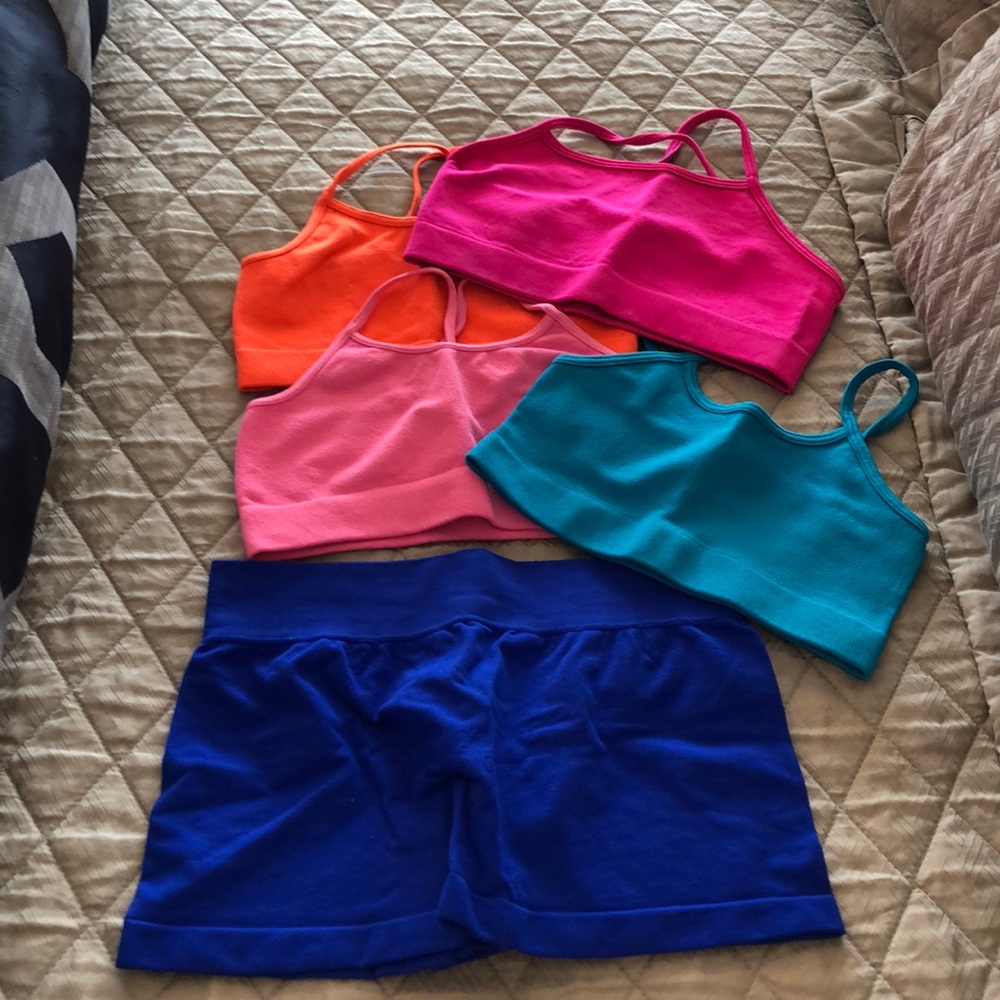 Bundle of camisole and bike shorts